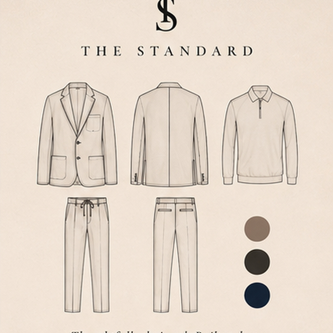 Technical specification sheet for The Casual Blend 2-Piece